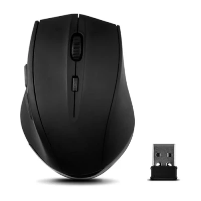 Immagine di Speedlink CALADO Silent Mouse wireless e silenzioso per ufficio/home office giochi, pulsanti silenziosi, colore nero