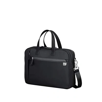 Immagine di Samsonite Eco Wave Laptoptasche, Borsa Portadocumenti Per Computer Portatile Donna, Nero (Black), 15.6 39 cm 15.5 L