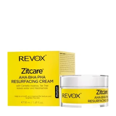 Immagine di REVOX B77 ZITCARE AHA BHA PHA CREMA RIGIOVANECEDANTE CON CENTELLA ASIATICA, ALBERO DI TE E NIACINAMIDA 50 MILITRI
