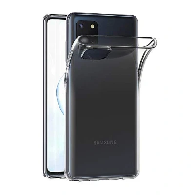 Immagine di AICEK Cover Compatible Samsung Galaxy Note10 Lite, Lite Silicone Case Molle di TPU Trasparente Sottile Custodia per (6.7 Pollici)