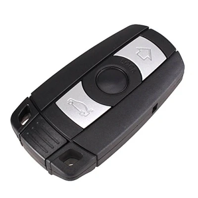 Immagine di Cover Chiave compatibile con BMW Serie 1 3 5 6 7 m3 M5 X3 X5 plip Telecomando Pulsanti Lama