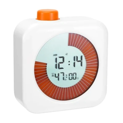 Immagine di Gowkeey Timer Visivo Bambini, 60 Minuti per Visivo,Timer Cucina Digitale Digitale,Timer Cucina,per Aule o Riunioni Bambini e Adulti