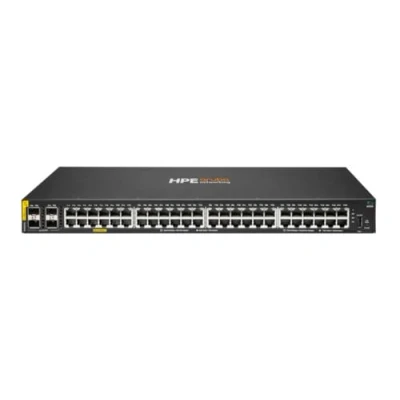 Immagine di Hpe aruba 6000 48g class4 poe 4sfp 370w switch 48 porte r8n85a