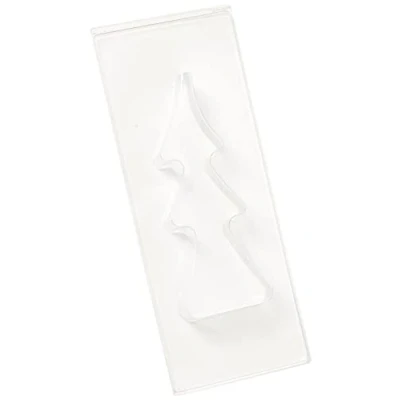 Immagine di Rayher 36063000, Stampo in plastica, Albero di Natale, 9,5 x 25 cm, profondità 3,5 PET, Trasparente, 4.5 2.1 0.35 cm