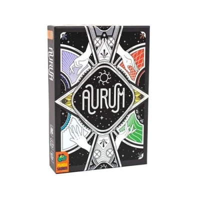 Immagine di Pandasaurus Aurum Card Game A must not follow trick taking game! 3 to 4 Players Ages 7 and up Engelstalige Editie