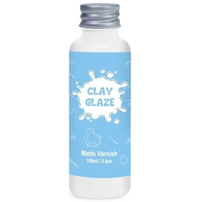 Immagine di 100 ml di smalto per argilla essiccata all&#039;aria, vernice ad asciugatura può essere utilizzata prevenire screpolature, graffi e usura