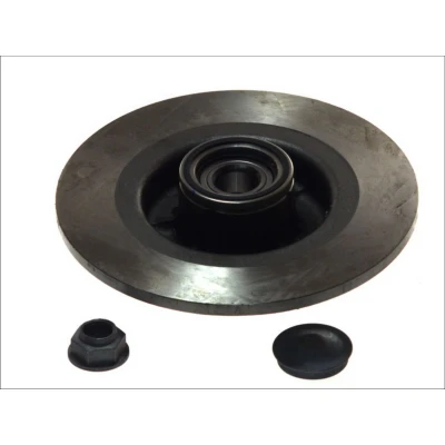 Immagine di ATE 24.0111 0148.2 Disco freno 274,0 10,9 4 100,0 pieno rivestito con cuscinetto ruota, anello sensore ABS RENAULT: GRAND SCENIC 2