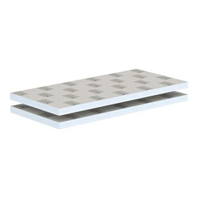 Immagine di LUX ELEMENTS pannello da costruzione pronto per piastrellare, 125 x 60 cm, 2 pezzi, in schiuma rigida 50 mm, polistirene espanso con rivestimento speciale, resistente alla muffa