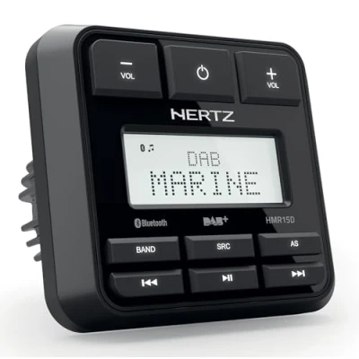 Immagine di HERTZ HMR 15 D Autoradio sorgente Marine con tuner DAB+ e Bluetooth 5.0 Usb