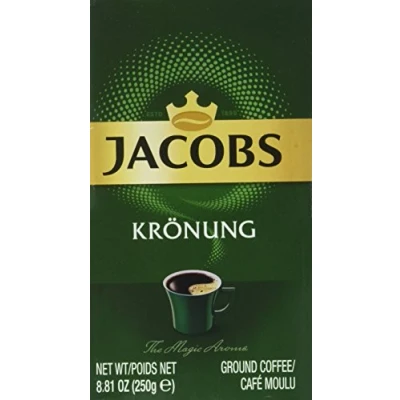Immagine di Jacobs Miscela di Caffè Macinato Kronung 12 confezioni da 250 gr (Totale 3 Kg)