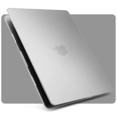 Immagine di ZYB Custodia per 2022 2024 MacBook Air 13,6 Pollici M3 A3113 e M2 A2681, Ultra Sottile Cover Protettiva Plastica Rigida, Opaco Trasparente