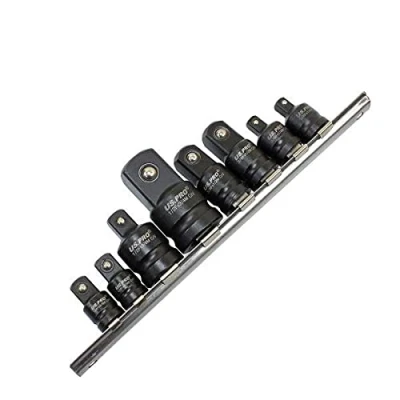 Immagine di US PRO Set di adattatori per bussole a percussione da 1/4&quot; 3/8&quot; 1/2&quot; 3/4&quot; riduttore passo su/giù 3505
