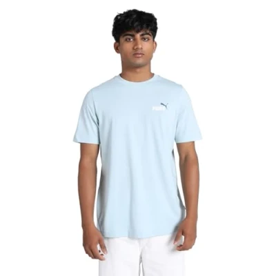 Immagine di Puma ESS+ Small LOGO TEE Tshirt basic, Uomo, Taglia: Medium, Frosted dew