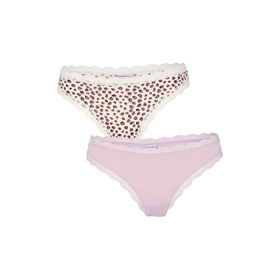 Immagine di Lovable 2 PACK Slip, Donna, Taglia: Small, Stampa animalier rosa