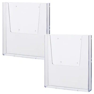 Immagine di helit H2350202 2 Portadepliant da parete &quot;the help wall&quot; DIN A4, pezzi, trasparente