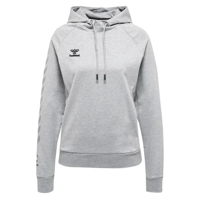 Immagine di Hummel Hmlmove GRID Felpa con cappuccio, Donna, Taglia: Large, Grey melange