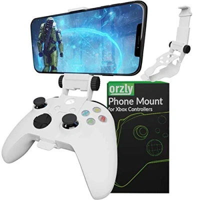 Immagine di Clip da gioco mobile per controller Xbox Series X, supporto telefono Xbox, morsetto regolabile compatibile con XS, One, One S, X Robot bianco