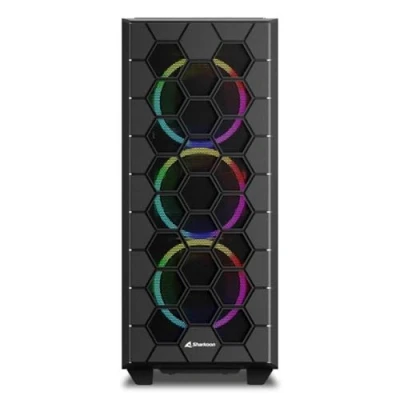 Immagine di Sharkoon RGB HEX Desktop PC Case Nero