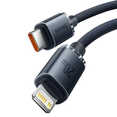 Immagine di Baseus Tipo C Cavo Lightning a cristallo, serie Fast Charging D