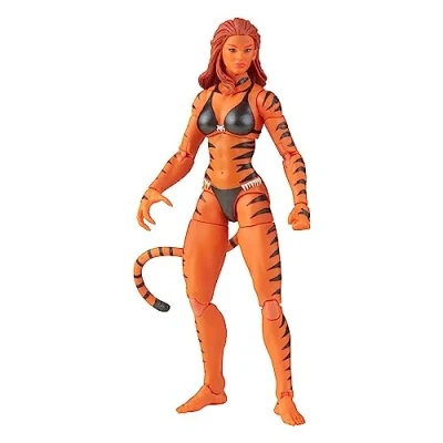 Immagine di Marvel Hasbro Legends Series Tigra, Action Figure in Scala da 15 cm, Include 3 Accessori, per Bambini dai 4 Anni su, Multicolore