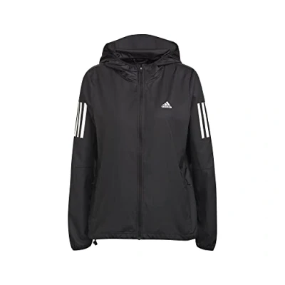 Immagine di adidas Own The Run Hooded Running Windbreaker, Giacca Donna, Black, XS