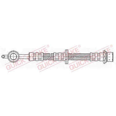 Immagine di QUICK BRAKE 58.998 Tubi Freno 525mm con filettatura interna TOYOTA: Yaris I Hatchback, Verso