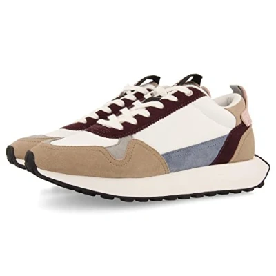 Immagine di Gioseppo Retro PARA Carluke Sneakers basse, Uomo, Taglia: 41, Blanco Pelle e tessuto
