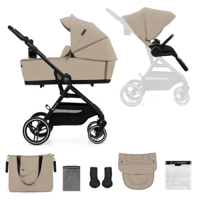 Immagine di Passeggino 2 In1 Yoxi Sand Beige Kinderkraft