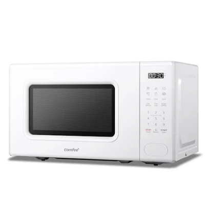Immagine di COMFEE&#039; Forno a Microonde Digitale, 700W, 20L, 6 Menù Preimpostati, Express Cook, 11 Livelli di Potenza, Scongelamento, Funzione Memorizzazione Bianco CM E202CC(WH)