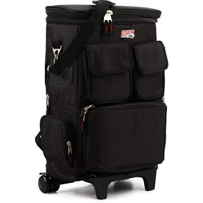 Immagine di Gator Cases gk lt25 W zaino leggero Rolling case per 25 note micro controller/laptop