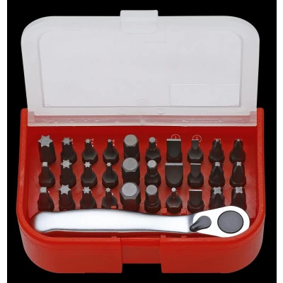 Immagine di SONIC 101002 Set bussole 10 Torx interno Acciaio al cromo vanadio, Alluminio 1/4 Quadrato