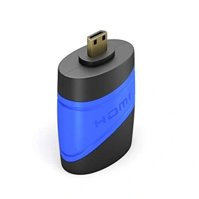 Immagine di KabelDirekt Adattatore Micro HDMI, Compatibile con (1.4/2.0/2.0a/b, per Presa HDM su Spina High Speed collegare Cavi HDMI dispositivi Micro), Top Series