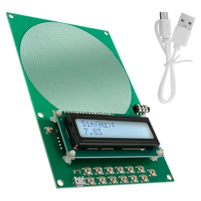 Immagine di Schumann Generatore di onde 7,83 Hz, frequenza 0,1 30000 Hz regolabile Ultra Bassa frequenza, impulsi risonanza per sonno e relax (verde,