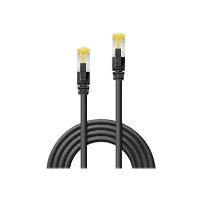 Immagine di LINDY 47313 RJ45 cavo di rete, patch CAT 6A/7 S/FTP 10.00 m Nero 1 pz.