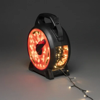 Immagine di Konstsmide 3839 107 Catenella luminosa esterno ERP: E (A G) rete elettrica Numero di lampadine 1000 LED (monocolore) Bianco caldo Lunghezza illuminata: 69.93