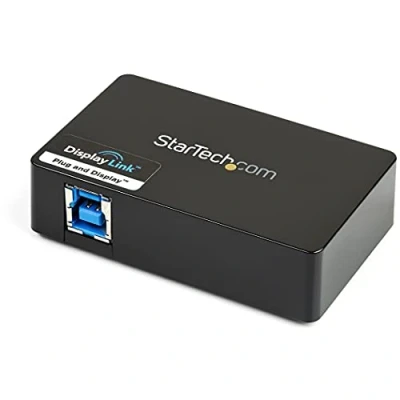 Immagine di StarTech.com adattatore USB 3.0 a HDMI / DVI, 2048x1152, Scheda video e grafica esterna, Cavo per doppio monitor, Supporta Mac Windows (USB32HDDVII)