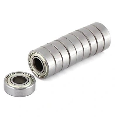 Immagine di 10pcs mini cuscinetti a sfera resistente al calore multiuso cuscinetto in acciaio 698ZZ 8x19x6mm