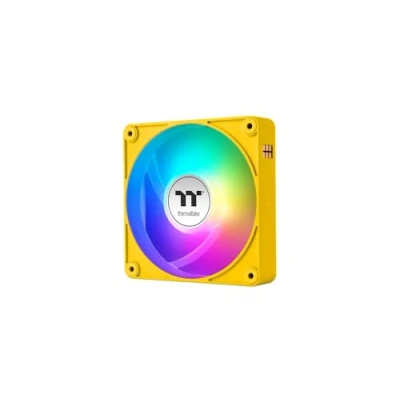 Immagine di Thermaltake CT140 EX ARGB Sync PC Cooling Fan Bumblebee 3 Pack Ventola per case Giallo (L x A P) 140 25 mm