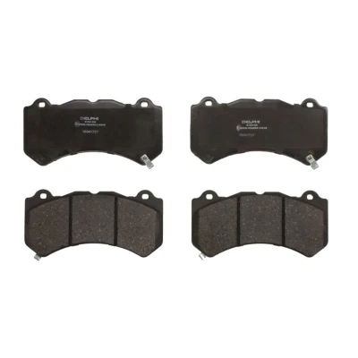 Immagine di DELPHI LP3154 Kit pastiglie freno con segnalatore acustico usura lamierino anticigolío senza accessori JEEP: GRAND CHEROKEE 4, NISSAN: GT R
