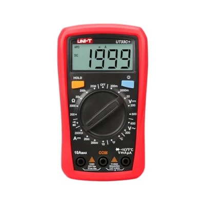 Immagine di UNI T UT33C+ Misuratore digitale universale, con multimetro AC/DC