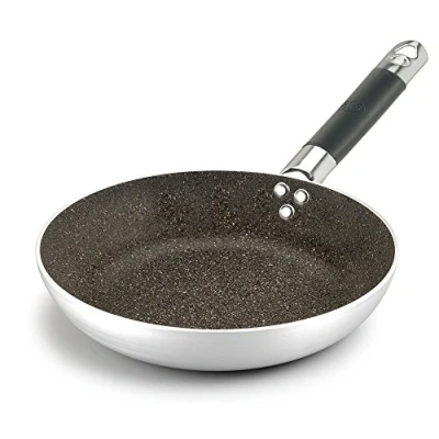 Immagine di Pentole Agnelli ALSA111BBINF28 Infinity Padella Svasata Bassa, in Alluminio, con Manico Tubolare Acciaio Inossidabile Cool, 28 cm, Argento