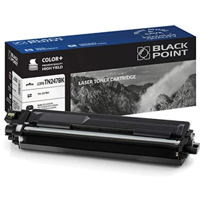 Immagine di BLACK POINT Cartuccia Premium Toner per TN 247BK 243BK 247 243 TN247BK TN243BK Nero Brother MFC l3750CDW DCP L3510CDW L3550CDW L3730CDN L3770CDW HL L3210CW L3270CDW
