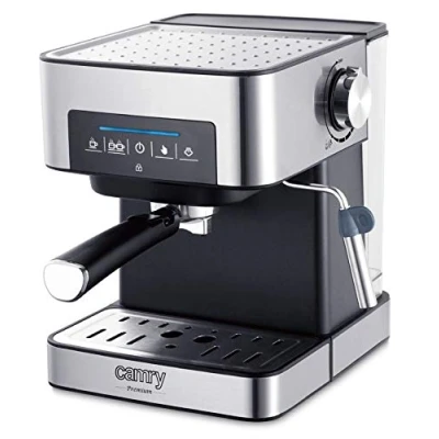 Immagine di CAMRY CR 4410 Macchina da caffè a vapore, con pannello touch, potenza 850 W, doppio filtro in acciaio, spegnimento automatico, due termostati