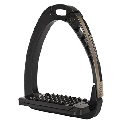 Immagine di Acavallo staffe Arena Alupro 12 Nero /