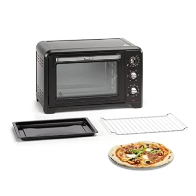 Immagine di Moulinex OX464810 Optimo Fornetto Elettrico, 6 Modalità di Cottura, Temperatura fino a 240C , Capacità 33 L, Timer 2 Ore, Nero