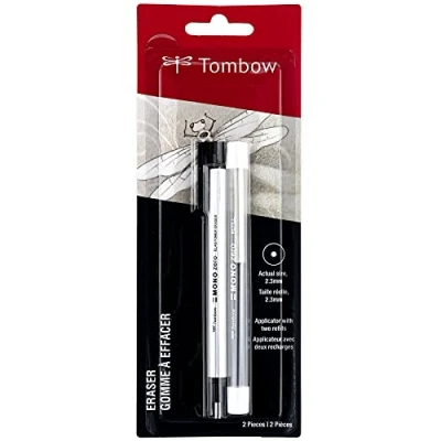 Immagine di Tombow MONO Zero Eraser Value Pack rotondo Pack, Round bianco