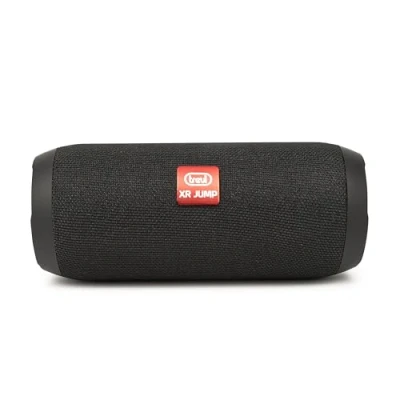 Immagine di Trevi XR 84 PLUS Altoparlante Amplificato Portatile 5W x 2, Cassa Wireless con Risponditore Vivavoce Microfono Incorporato, Presa USB, Micro SD, AUX IN, Wireless, Batteria Integrata, Nero