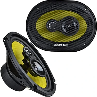 Immagine di GROUND ZERO GZTF69X 3 WEG TRIAXIAAL 6x9 INCH 2X 130 WATT RMS VERMOGEN OHM IMPEDANTIE (gztf9x)