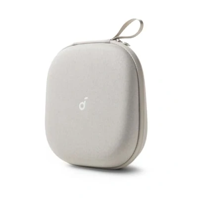 Immagine di Soundcore by Anker, custodia per cuffie, compatibile con tutte le cuffie Over Ear (bianco pietra)
