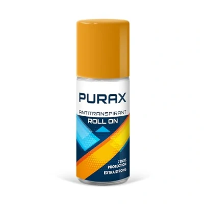 Immagine di Roll on antitraspirante Purax Extra Stark, confezione da 1 (1 x 50 ml), farblos